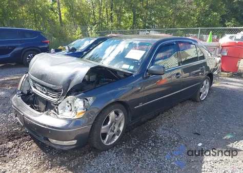 2005 Lexus Ls 430 z USA, uszkodzony, nr VIN JTHBN36F555002441